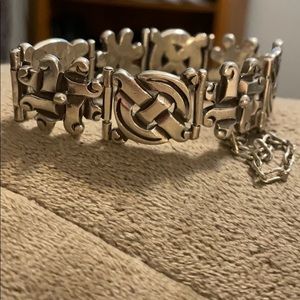 Taxco Sterling 980 bracelet